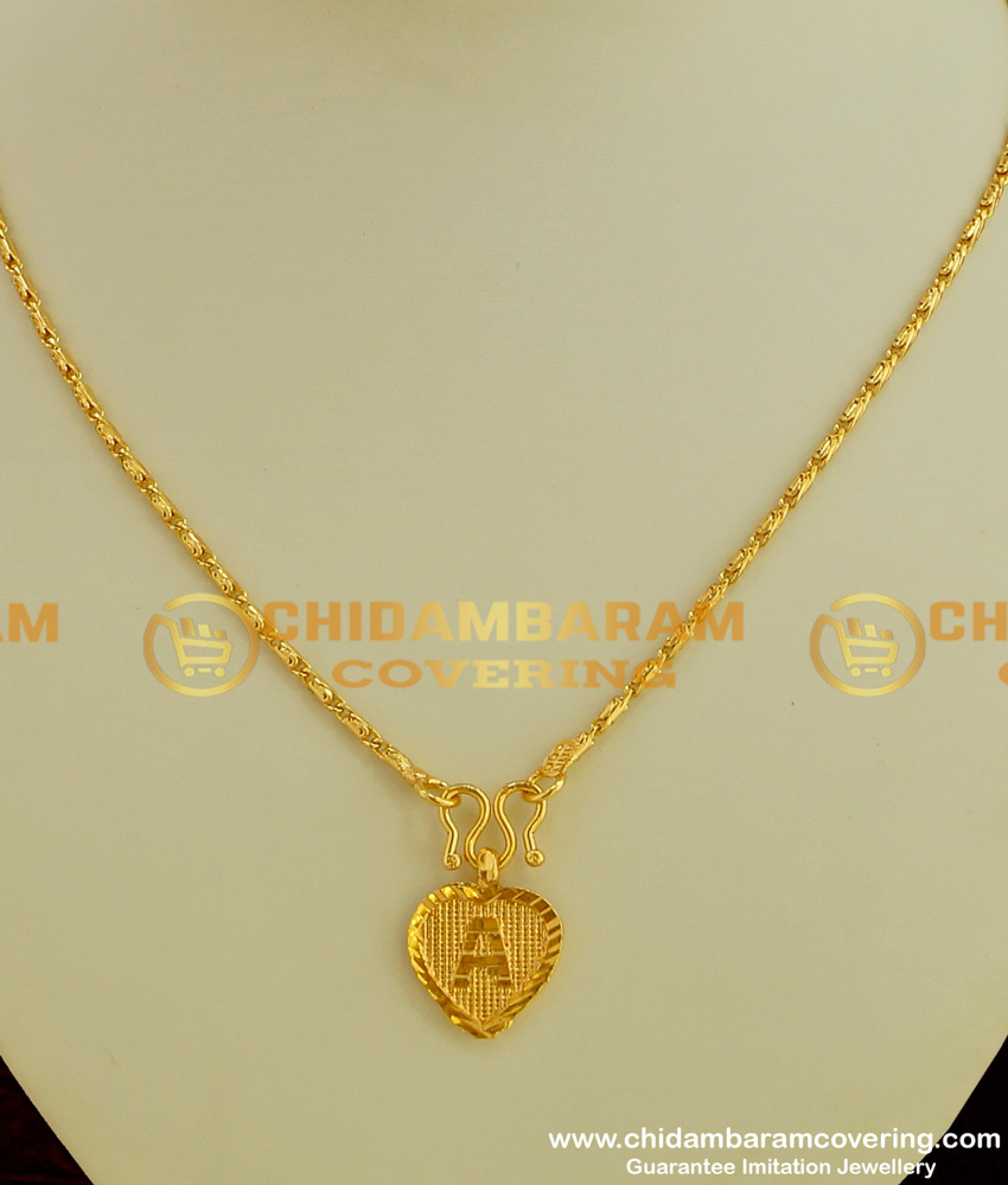 Buy Gold Plated Alphabet ‘A’ Letter Pendant with Chain for Boys and Girls