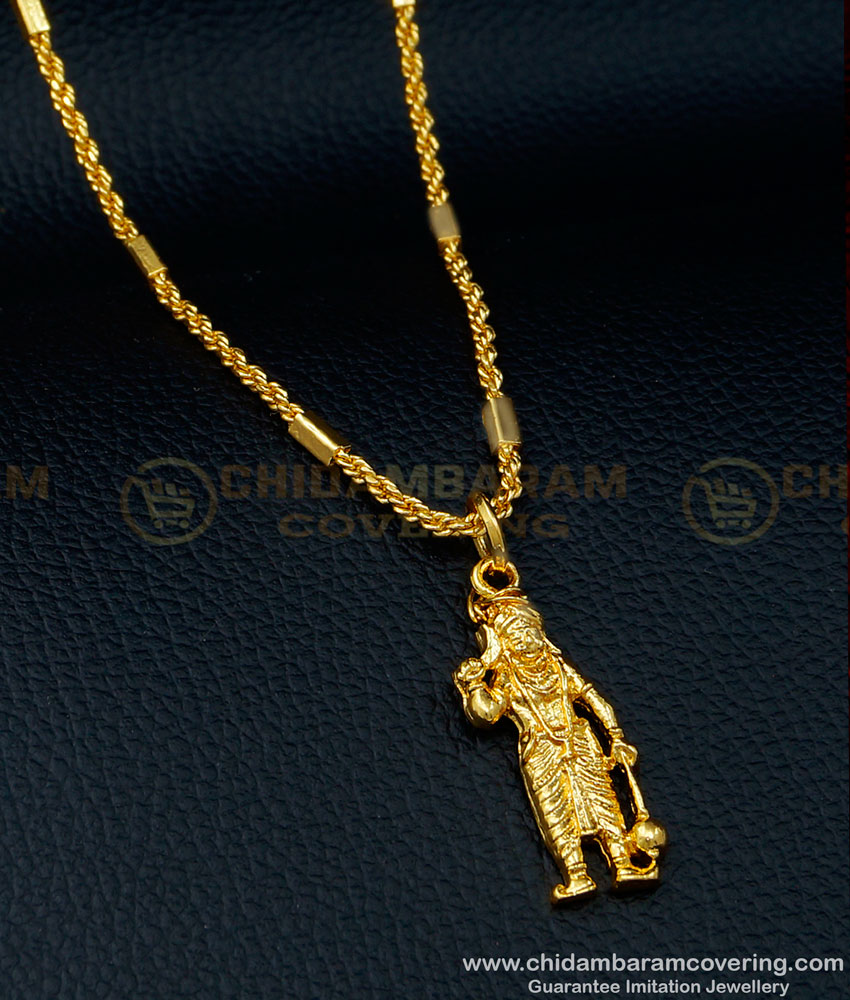 Dhandayuthapani Murugan Pendant, Madurai Veeran Pendant chain, 