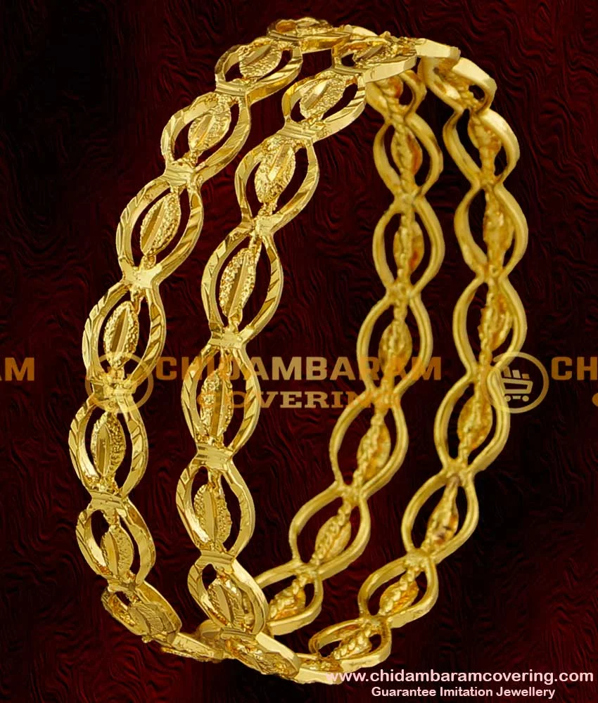Buy Palakka Manga Bangles Online - Traditional Kerala Jewellery Collections