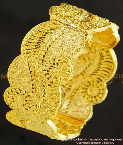 Huge Gold Bangle from Kerala Jewellers  South India Jewels