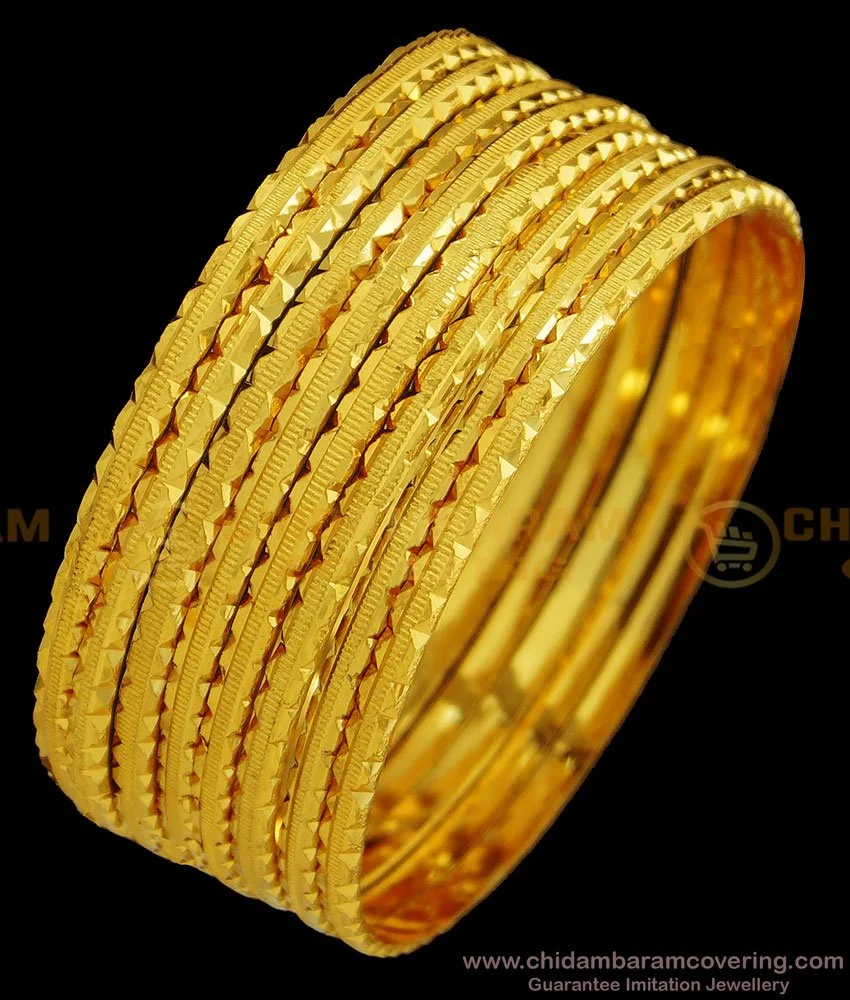 Gold new hot sale model bangles