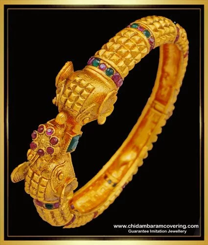 American Diamond Rose Gold Plated Kada Bracelet – Priyaasi