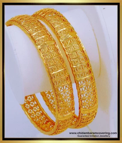 Daily wear gold sale bangle designs with price