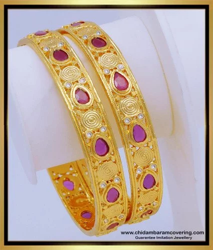 Ruby bangles deals online