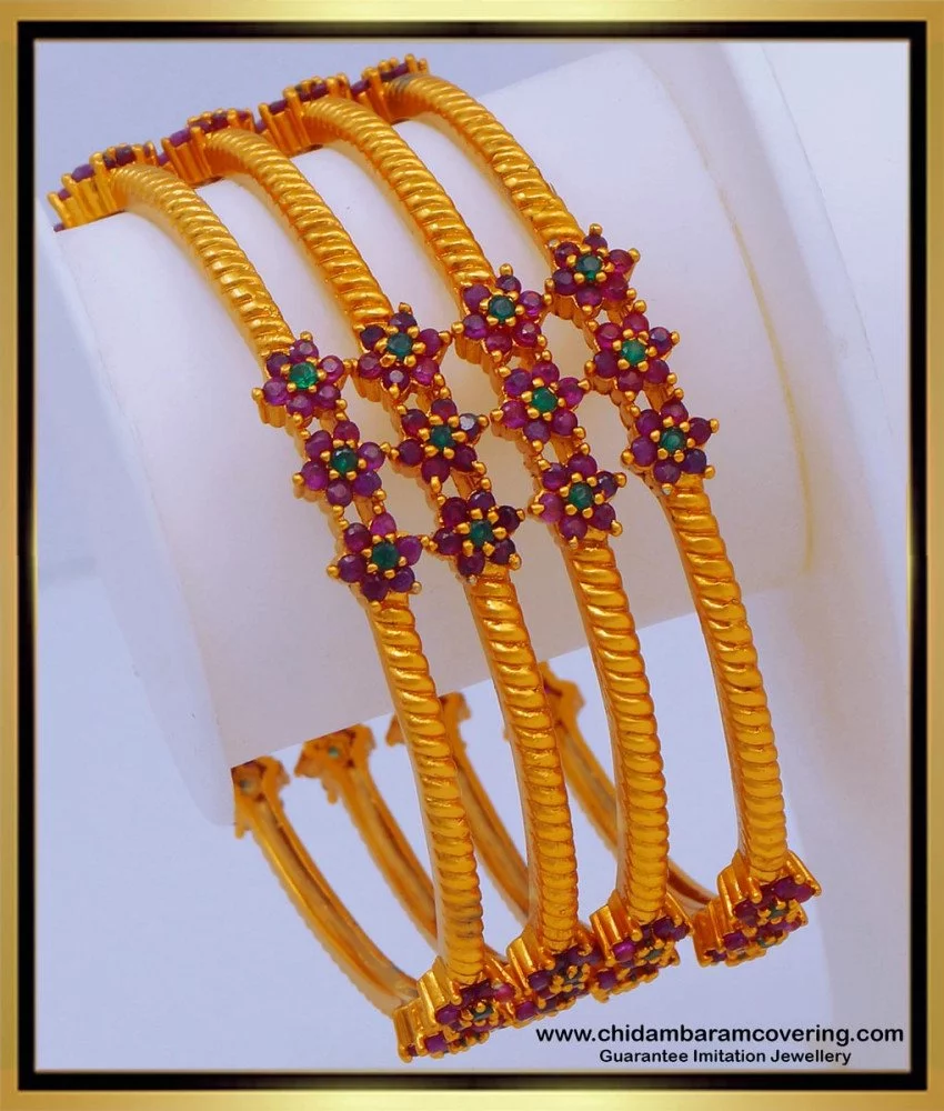 Antique gold jewellery on sale bangles