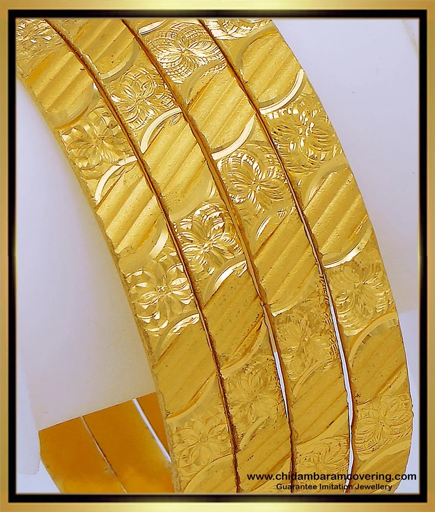 Gold 2025 bangles artificial