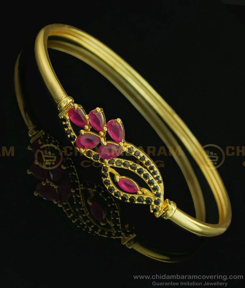 Gold plated bracelet mens, fathers day gift ideas 2023, One gram gold –  Indian Designs