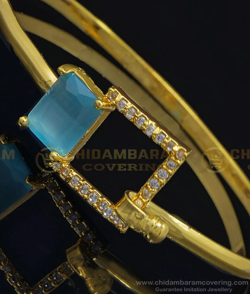 Buy Priyaasi Rose-Gold Plated American Diamond Studded Party Wear Bracelet  Online