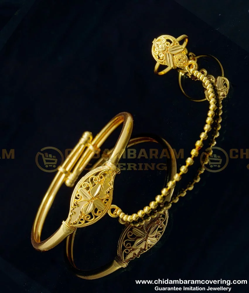 Update More Than Gold Finger Ring Bracelet Designs Latest