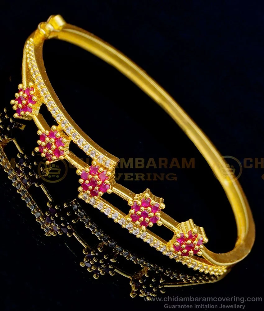 Designer adjustable AD bracelet  FPB0148  Fresh Purple by Vibha