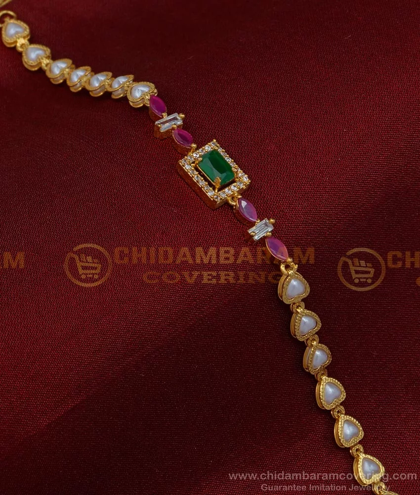 Buy VAMA Fashions Sacha Moti Original Pearl Bracelets for Women Stylish  Design at Amazonin