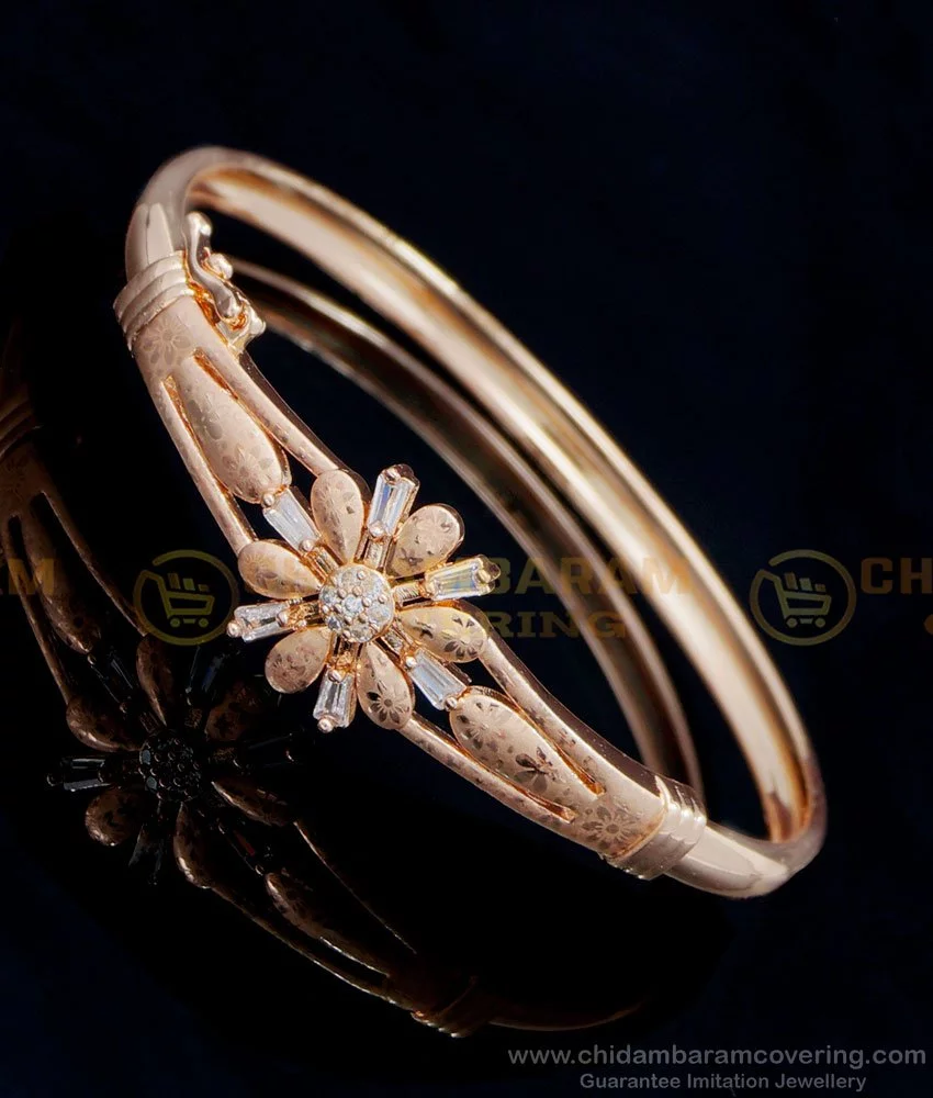 Gold plated bracelet for women | Traditional indian bracelets | Antiqu –  Indian Designs