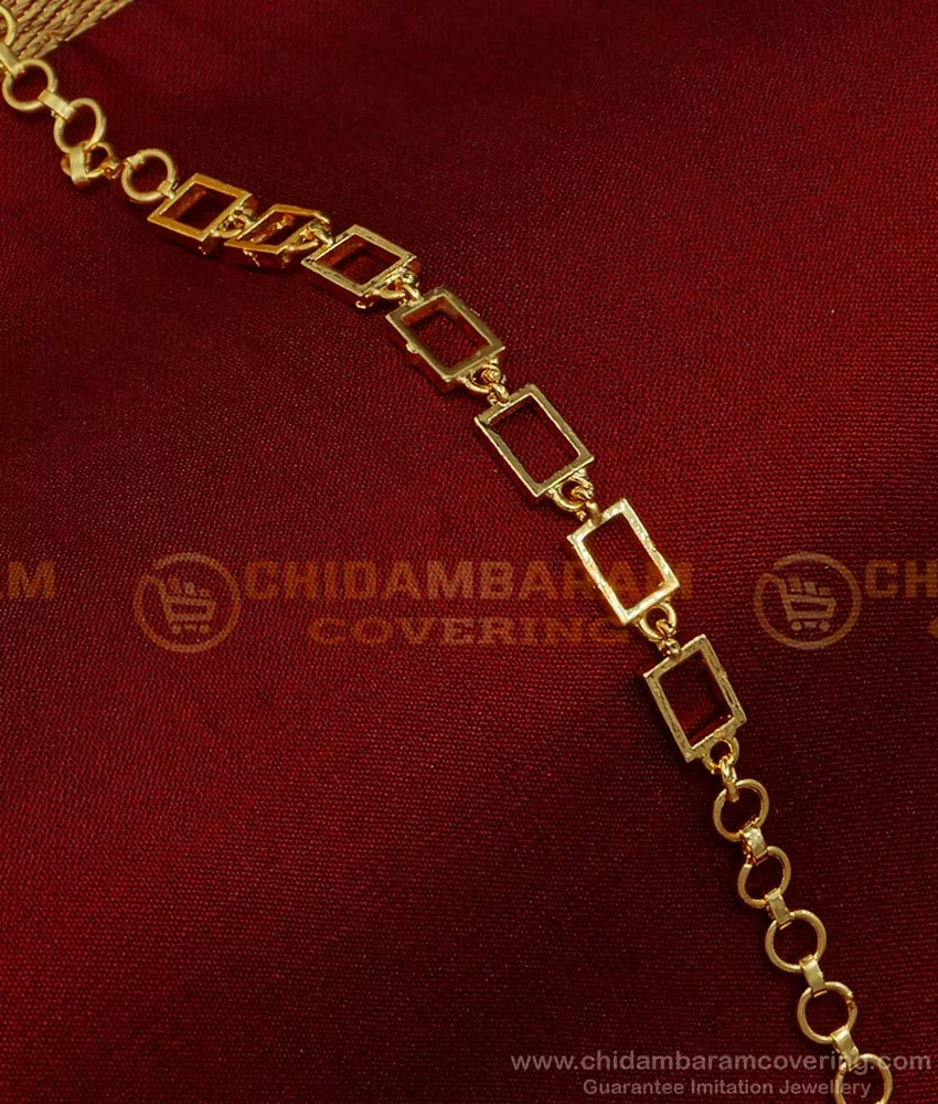 Buy quality 916 gold singal ladies bracelet new design in Ahmedabad