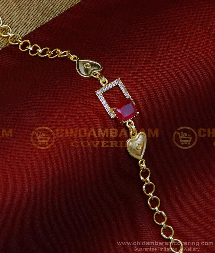 Amazon.com: Ruby Stone Stone Adjustable Bracelet, Silver Overlay Bracelets  For Women, Gemstone Adjustable Link Bracelets, Handmade Gift Jewellery :  Handmade Products