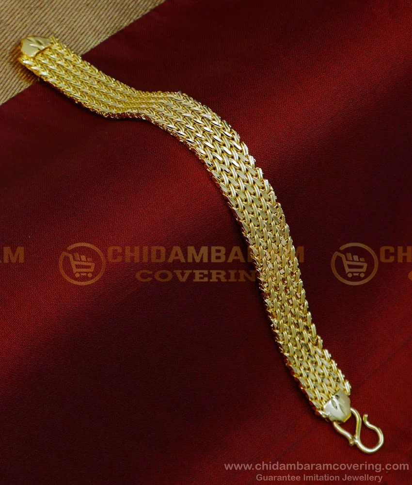 Buy 22Kt Plain Gold Daily Use Bracelet For Women 226VG3561 Online from  Vaibhav Jewellers