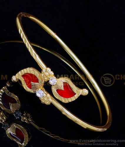 BCT506 - Traditional Kerala Jewellery Designs Palakka Bracelet Online
