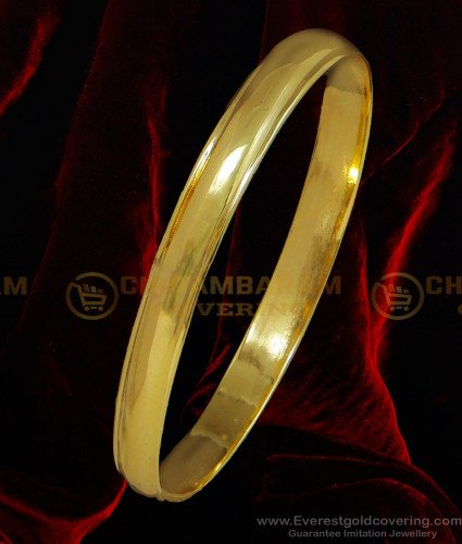BCT513 - Original Impon Jewellery Daily Wear Mens Kada Gold Design