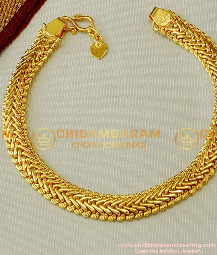 1 Gram Gold Plated With Diamond Superior Quality Bracelet For Lady - Style  A251 – Soni Fashion®