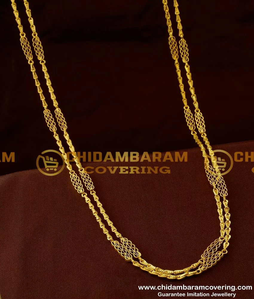 2 line deals gold chain designs