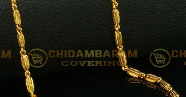 1 Gram Gold Plated Fashion-forward Gorgeous Design Chain For