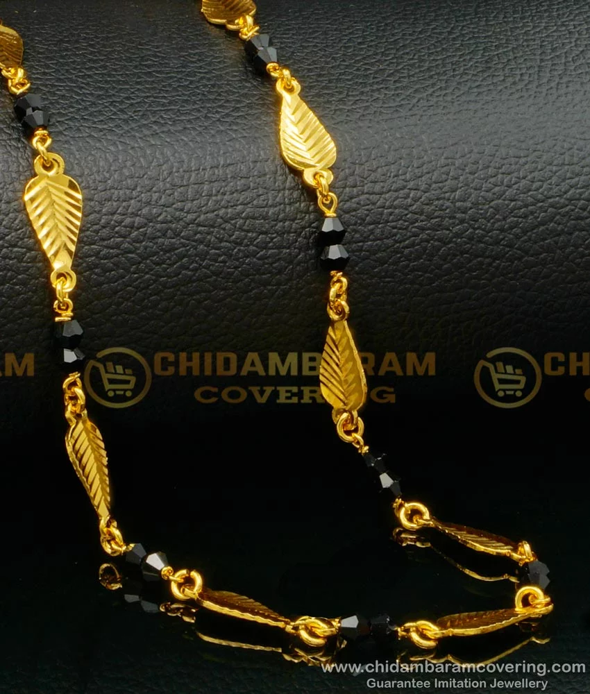 Imitation jewellery online black beads