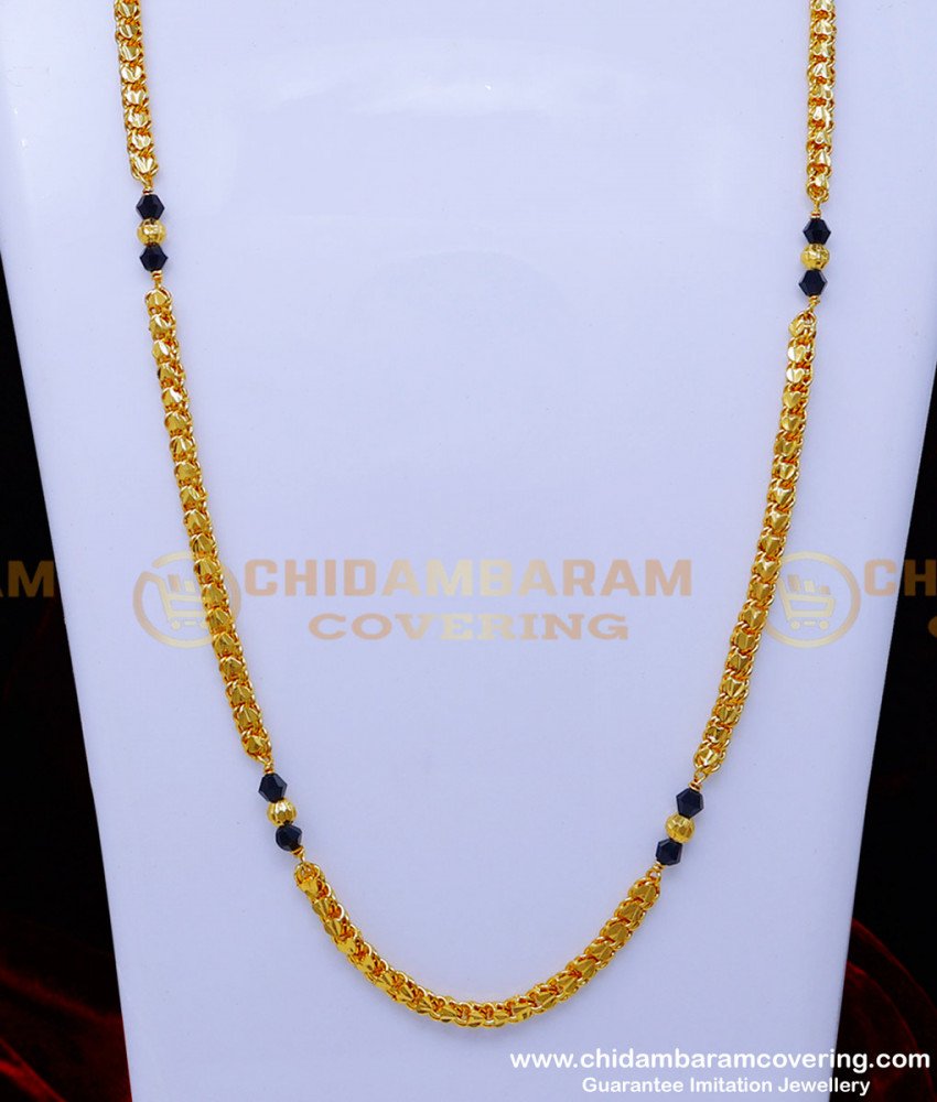 gold plated jewelry,1 gm gold plated chain, gold plated jewelry,1 gm gold plated chain, mangalsutra chain, mangalsutra, Yellow Gold Mangalsutra design, Mangalsutra design long, Mangalsutra design latest, black beads chain gold, black beads chain gold long, mangal sutra with black beads, muslims thaa