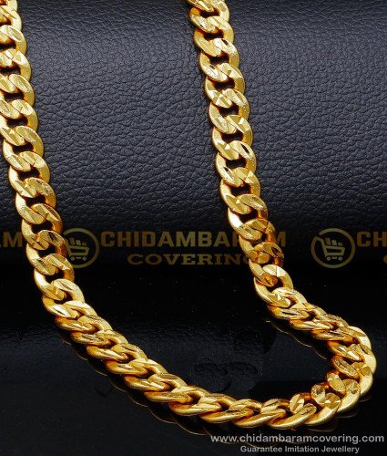 CHN324 - Real Gold Look Thick Long 2 Gram Gold Chain for Men