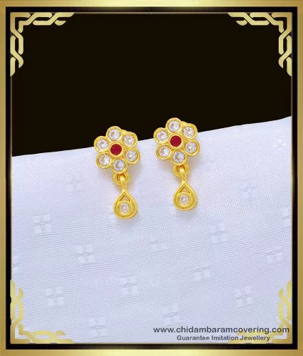 Korean Fashion Minimalist Jewelry: 14K Real Gold Plated Zircon Windmill  Earrings For Women Elegant Prom, Wedding Accessories From Tiaosunqz, $16.14  | DHgate.Com