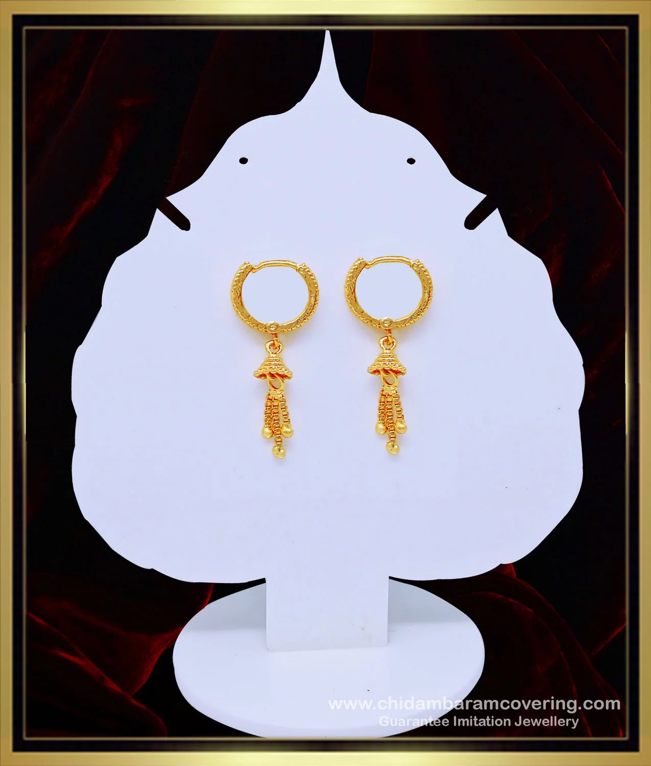 14K Solid Gold Little Moon Flatback Earring – J&CO Jewellery