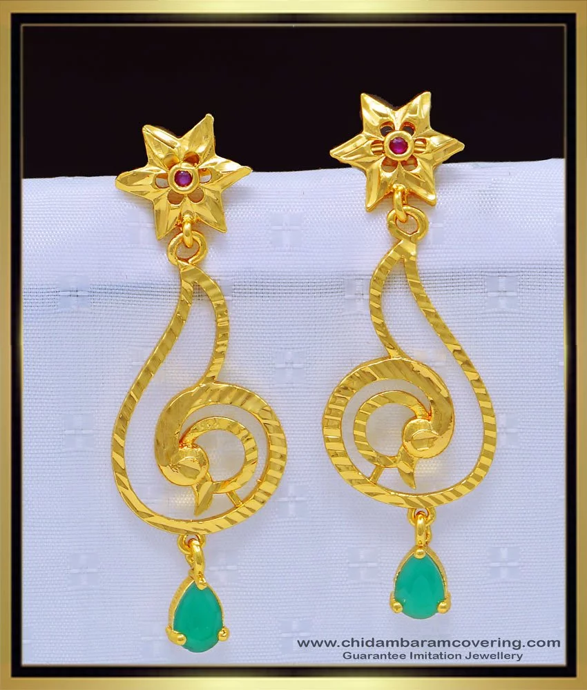 Beads Dangler Handmade Beaded Earrings, Size: Free at Rs 150/pair in New  Delhi