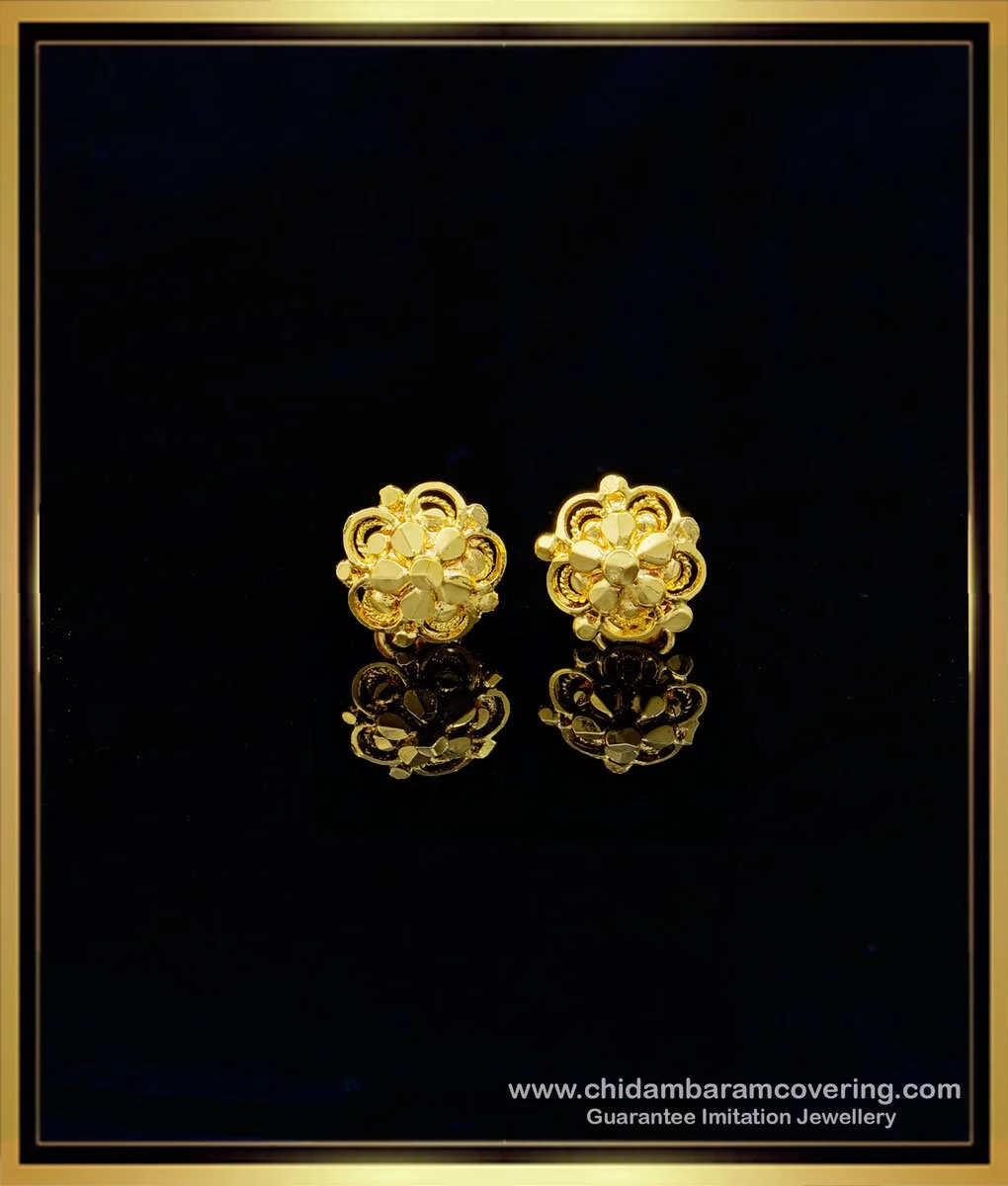 Buy Online 1 Gram Gold Earring South Indian Jewelry ER3065