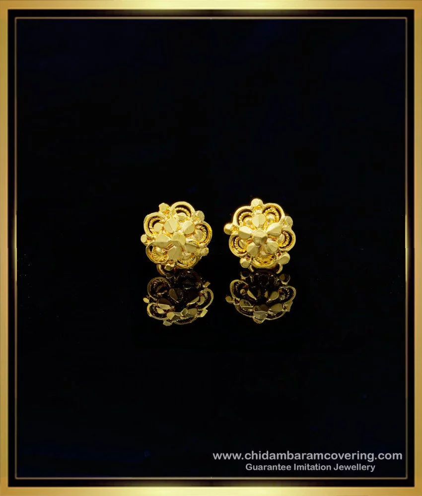 Gold Earrings at Best Price in Chennai Tamil Nadu  Grt Thangamaligal  Jewellery Private Limited