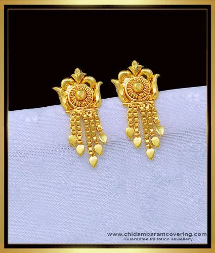 Buy Zaveri Pearls Gold Tone Classy Studs-Drops and Semi Hoops Earrings Set  of 20 -ZPFK16691 online