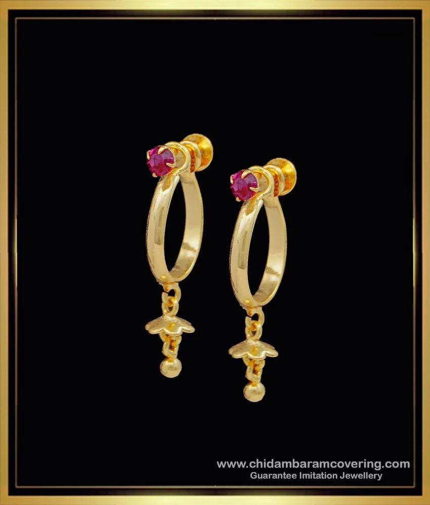 22k Yellow Gold Hoop Earrings Bali Earrings ,huggies , Handmade Yellow Gold  Earrings for Women, Beads Earrings, Dainty Indian Gold Earrings - Etsy  Australia