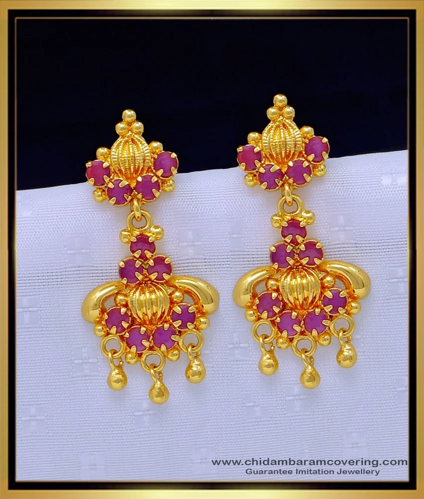 Buy New Design Daily Use South Indian Ear Chain Mattil Matching for All  Type Earrings