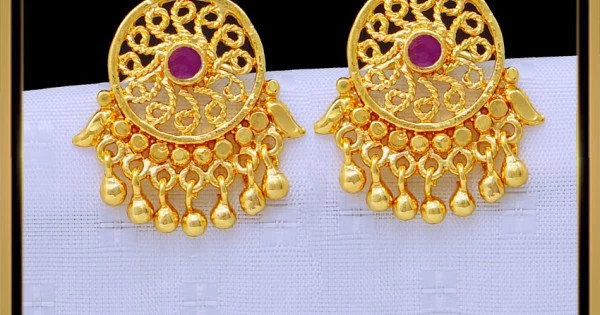 6 Gold Earrings Designs New Model 2023 - People choice