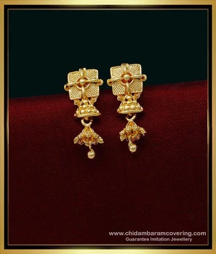 Latest gold Earrings For Daily Wear With Weight And Price  Shridhi Vlog   YouTube
