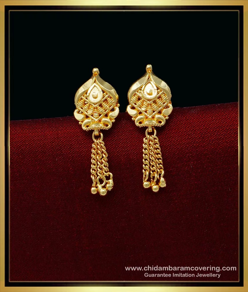 Unique Design Golden Earring at Best Price in Hyderabad  Jewel Ora