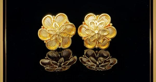 Buy Yellow Gold Earrings for Women by Whp Jewellers Online | Ajio.com