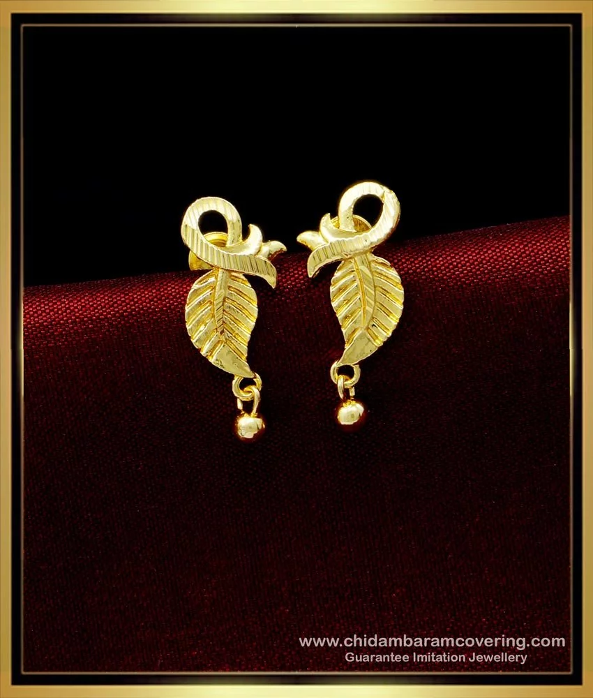 Ansu Gold Earring Online Jewellery Shopping India | Dishis Designer  Jewellery