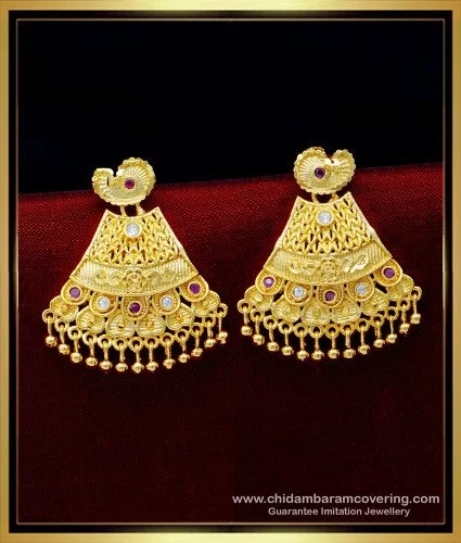 Fancy Ad Earrings Excellent at Best Price in Mumbai | Vivah Creation