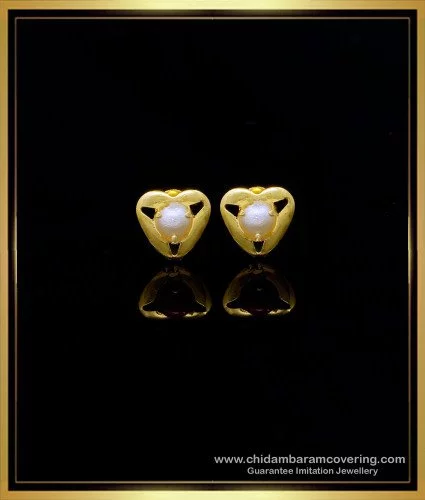 Gold Earrings Designs By Saudi 21K - YouTube