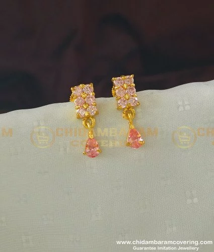 Buy Cute Light Weight Gold Design Baby Girl Earrings Gold Forming Jewellery