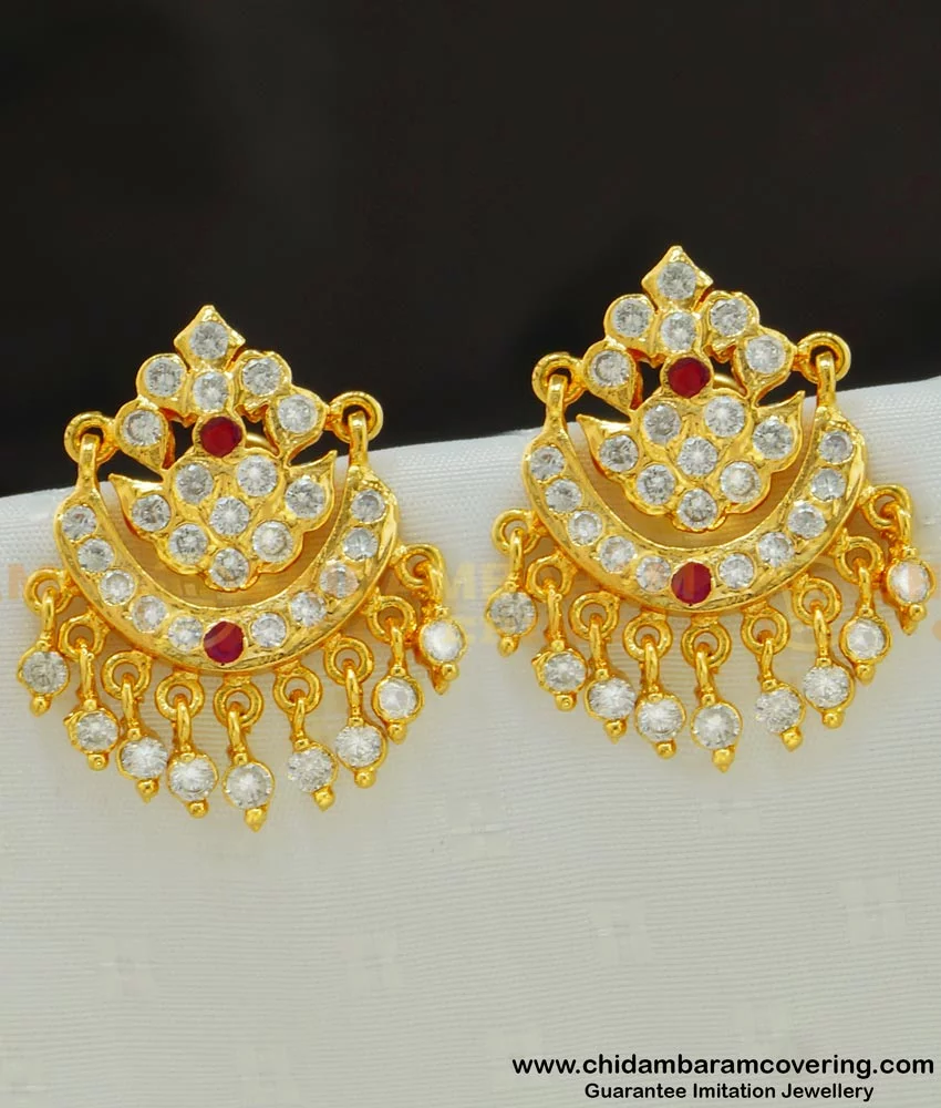 Magudam EARRINGS-big size kemp jewellery - latest jewellery collection –  Zivara Fashion