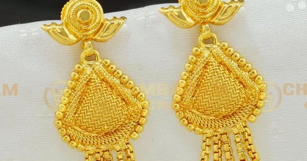 gold earrings design#,🥰🤗 Images • -babli (@bablijha) on ShareChat