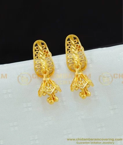 Gold earring deals design daily use