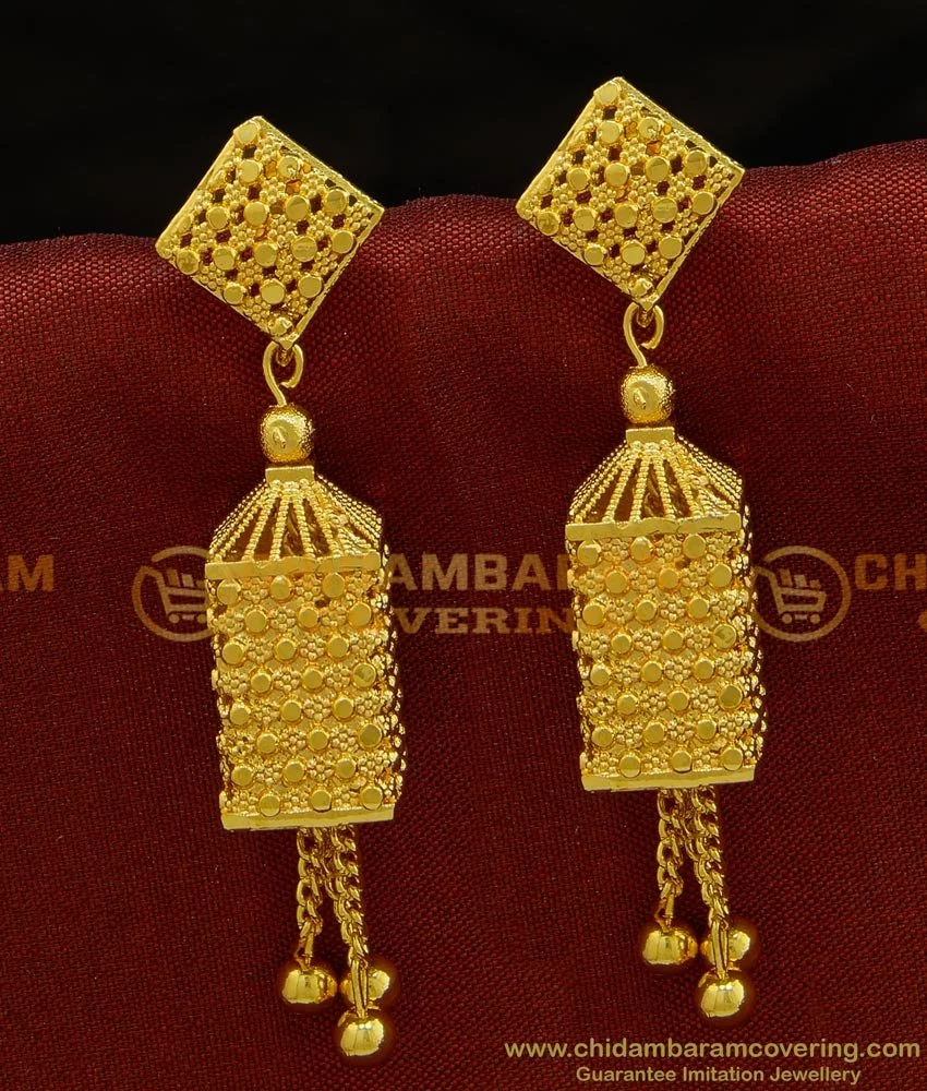 Gold Earrings Designs New Model | 3 Gram New Design Gold Earrings With  Price 2023 - YouTube