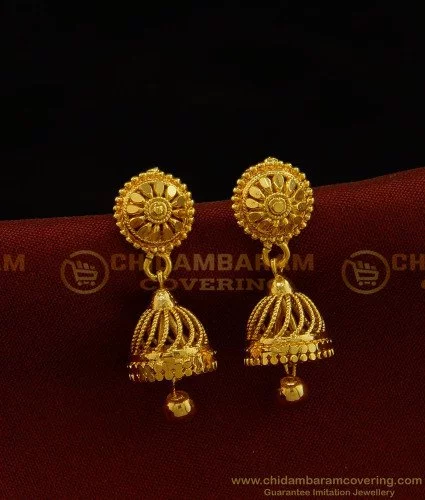 Gold Earring Designs For Daily Use – Blingvine