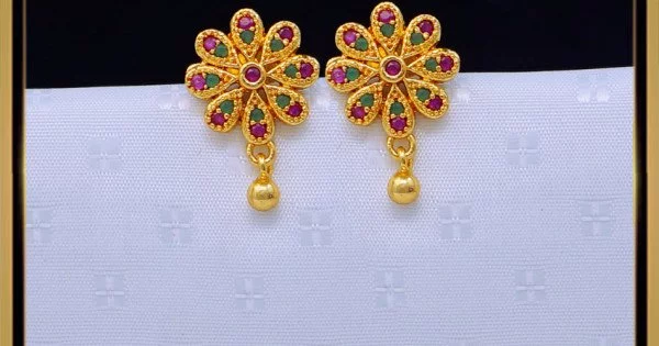 Flipkart.com - Buy VIGHNAHARTA Traditional 1gm Gold Plated Jhumka Alloy  Jhumki Earring Online at Best Prices in India