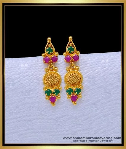 Buy quality designing fancy gold earrings in Ahmedabad